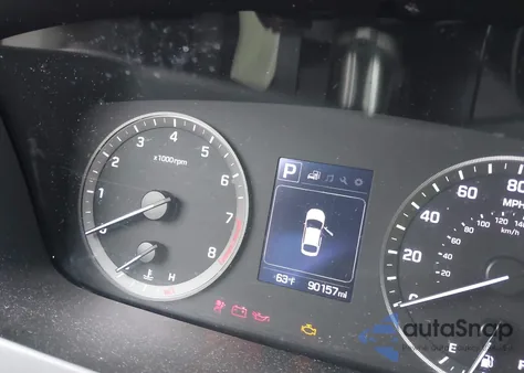 2016 Hyundai Sonata Se z USA, uszkodzony, nr VIN 5NPE24AF9GH277429